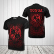 AIO Pride - Tonga Coat Of Arms Polynesian Tribal Pattern Unisex Adult T-shirt