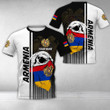 AIO Pride - Customize Armenia Coat Of Arms & Special Skull Unisex Adult T-shirt