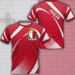 AIO Pride - Malta Sport Style Unisex Adult T-shirt