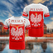 AIO Pride - Poland Polska Coat Of Arms Flag Unisex Adult T-shirt