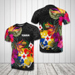 AIO Pride - Tonga Polynesian Hibiscus Pattern Unisex Adult T-shirt