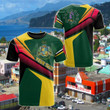 AIO Pride - Customize Dominica Flag Independence Day Unisex Adult T-shirt