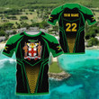 AIO Pride - Customize Jamaica - Style Unisex Adult T-shirt
