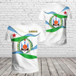 AIO Pride - Djibouti White Unisex Adult T-shirt
