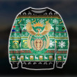 AIO Pride - South Africa Pattern Ugly Christmas V2 Sweatshirt