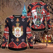 AIO Pride - Serbia Christmas - Santa Claus Ho Ho Ho Sweatshirt