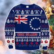 AIO Pride - Cook Islands Polynesian Christmas - Ugly Christmas Style Sweatshirt