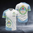 AIO Pride - Customize Argentina Coat Of Arms Style Unisex Adult Baseball Jersey Shirt