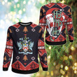 AIO Pride - Saint Kitts & Nevis Christmas - Santa Claus Ho Ho Ho Sweatshirt