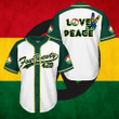 AIO Pride - Love Peace & Chill Unisex Adult Baseball Jersey Shirt