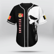 AIO Pride - Skulls Printed With Flags Belgium Unisex Adult Baseball Jersey Shirt