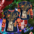 AIO Pride - Canada Christmas - Cute Christmas Moose Sweatshirt