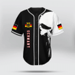 AIO Pride - Skulls Printed With Flags Germany Unisex Adult Baseball Jersey Shirt