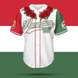 AIO Pride - Customize Hungarian And Coat Of Arm Unisex Adult Baseball Jersey Shirt