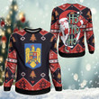 AIO Pride - Romania Christmas - Santa Claus Ho Ho Ho Sweatshirt