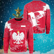 AIO Pride - Poland Christmas Coat Of Arms X Style Sweatshirt