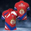 AIO Pride - Serbia Design Unisex Adult Polo Shirt