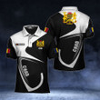 AIO Pride - Customize Chad Coat Of Arms & Flag Unisex Adult Polo Shirt