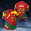 AIO Pride - Ghana Design Unisex Adult Polo Shirt
