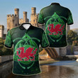 AIO Pride - Celtic Wales - Dragon Wales With Celtic Symbol Ver02 Unisex Adult Polo Shirt