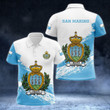 AIO Pride - San Marino Coat Of Arms - New Version Unisex Adult Polo Shirt