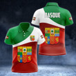 AIO Pride - Basque Coat Of Arms Flag Special - New Version Unisex Adult Polo Shirt