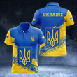 AIO Pride - Ukraine Coat Of Arms - New Version Unisex Adult Polo Shirt