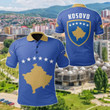 AIO Pride - Kosovo Flag Unisex Adult Polo Shirt
