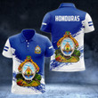 AIO Pride - Honduras Coat Of Arms - New Version Unisex Adult Polo Shirt