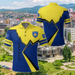 AIO Pride - Kosovo Lightning Unisex Adult Polo Shirt