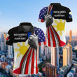 AIO Pride - Made In America With Filipino Parts Unisex Adult Polo Shirt