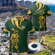 AIO Pride - South African Shaka Zulu Green Unisex Adult Polo Shirt