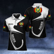 AIO Pride - Customize Bolivia Coat Of Arms & Flag Unisex Adult Polo Shirt