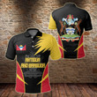 AIO Pride - Antigua And Barbuda Active Unisex Adult Polo Shirt