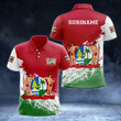 AIO Pride - Suriname Coat Of Arms - New Version Unisex Adult Polo Shirt
