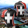 AIO Pride - Switzerland Spirit Unisex Adult Polo Shirt