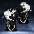 AIO Pride - Customize Argentina Coat Of Arms & Flag Unisex Adult Polo Shirt