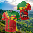 AIO Pride - Ethiopia Aliyah Style Unisex Adult Polo Shirt