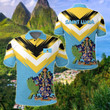AIO Pride - Saint Lucia New Release Unisex Adult Polo Shirt