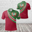 AIO Pride - Suriname Coat Of Arms And Flag Color Unisex Adult Polo Shirt
