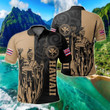 AIO Pride - Hawaii King Polynesian Lawla Style Unisex Adult Polo Shirt