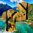AIO Pride - Hawaiian Map Kanaka Kakau Christmas X-Style Unisex Adult Polo Shirt