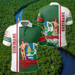 AIO Pride - Suriname Quarter Style Unisex Adult Polo Shirt