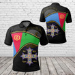 AIO Pride - Eritrea - Eritrean Coptic Cross Unisex Adult Polo Shirt