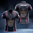 AIO Pride - Customize Serbia Coat Of Arms Print 3D Special Unisex Adult Polo Shirt