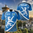 AIO Pride - Scotland Bowls Version Unisex Adult Polo Shirt