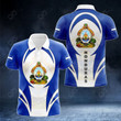 AIO Pride - Honduras Coat Of Arms 3D Form Unisex Adult Polo Shirt