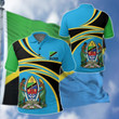 AIO Pride - Tanzania Unisex Adult Polo Shirt