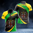 AIO Pride - Customize Jamaica Proud Version Unisex Adult Polo Shirt