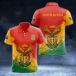 AIO Pride - South africa Coat Of Arms - New Version Unisex Adult Polo Shirt